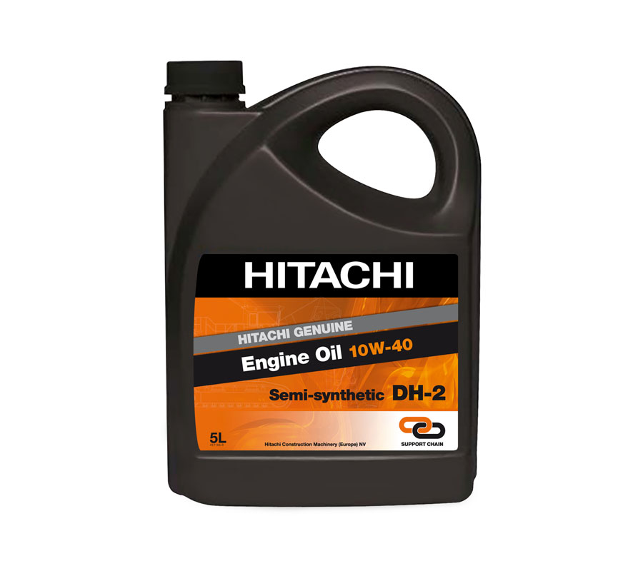 Масло Hitachi Genuine Engine Oil DH-2 для экскаваторов и колесных погрузчиков