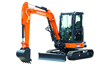 Мини-экскаватор Hitachi ZX38U-5A, технические характеристики