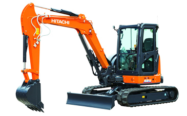 ahh Мини-экскаватор Hitachi ZX55U-5A, технические характеристики